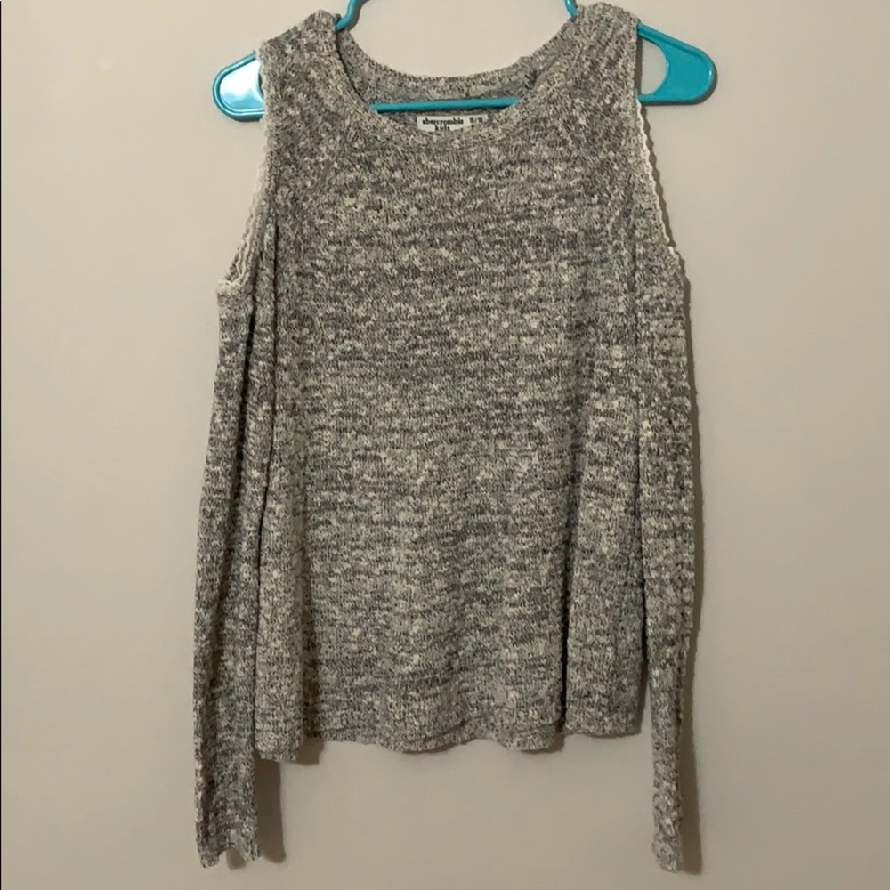 💓 Abercrombie Kids Off The Shoulder Sweater